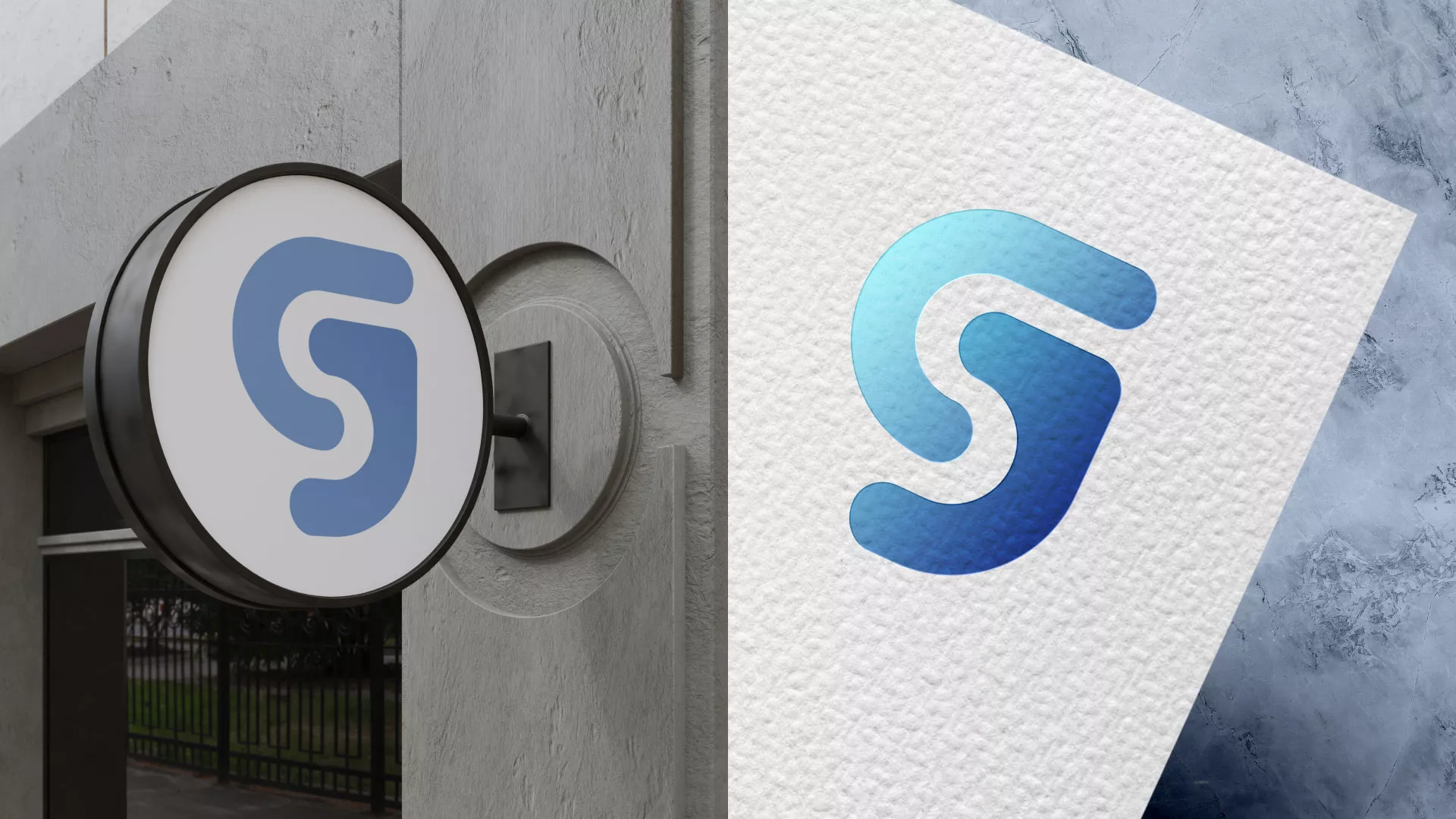 Разработка логотипа газовой компании «Сервис газ» в Краснослободске