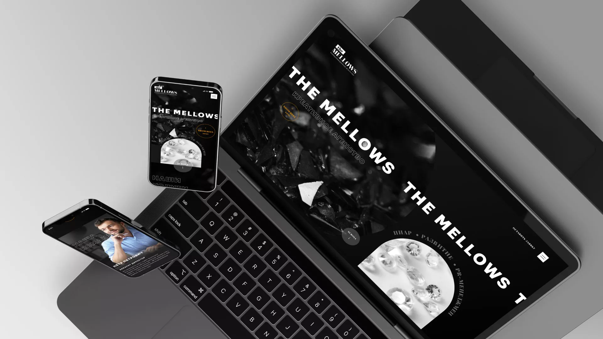 Разработка сайта креативного агентства «The Mellows» в Краснослободске