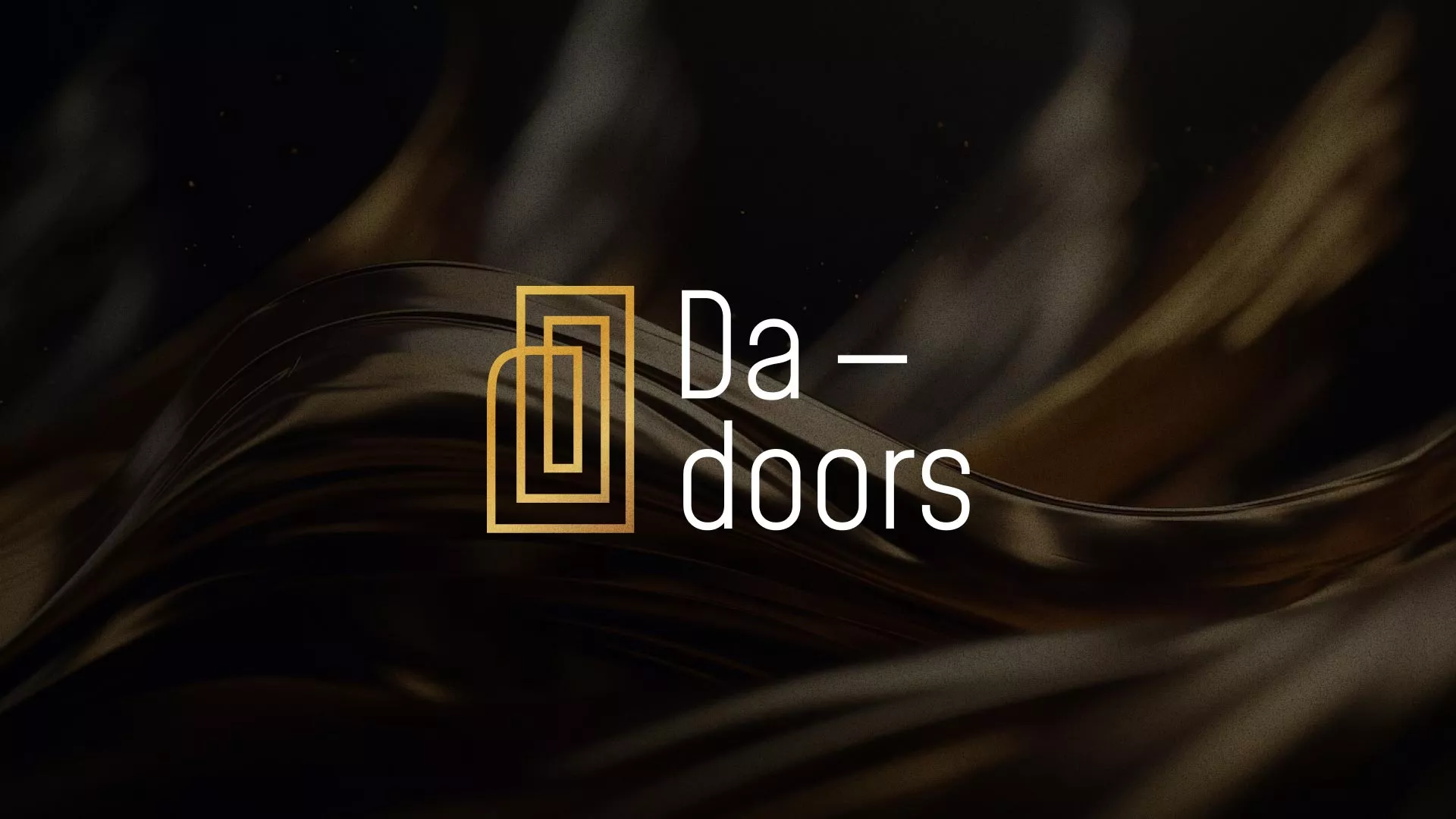 Разработка логотипа для компании «DA-DOORS» в Краснослободске